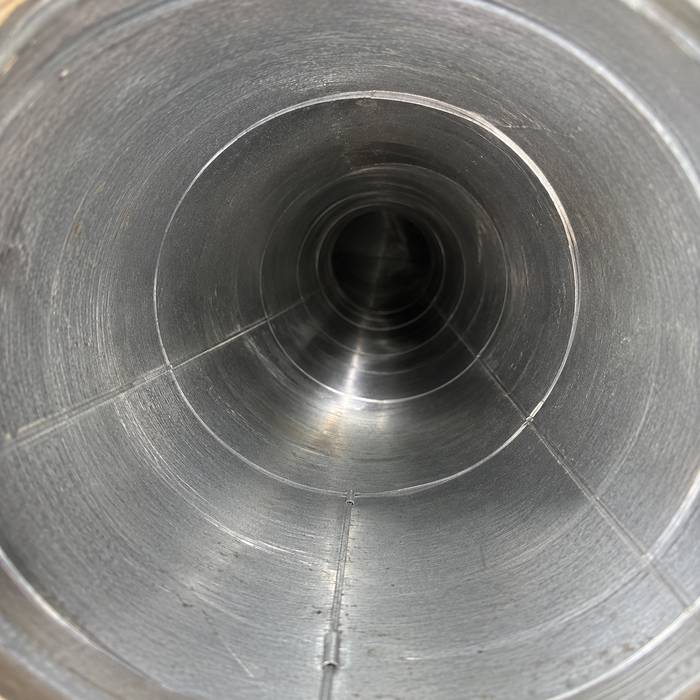 Conduit de sécheuse dégagé après nettoyage ZÉVAIR